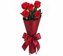 Букет 5 Красных роз Эдлесс Лав в Костерево