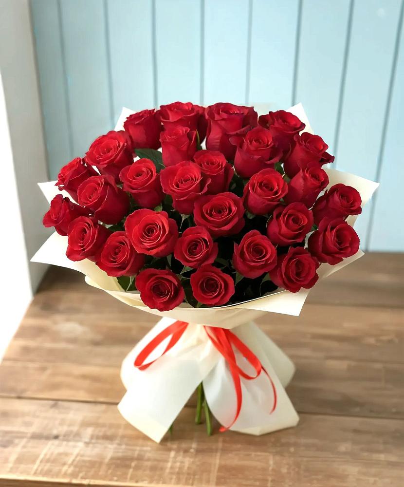Букет 29 Красных роз в Костерево