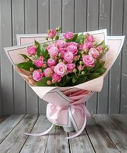Букет Розовый кустик #REPLACE_PRED# Костерево