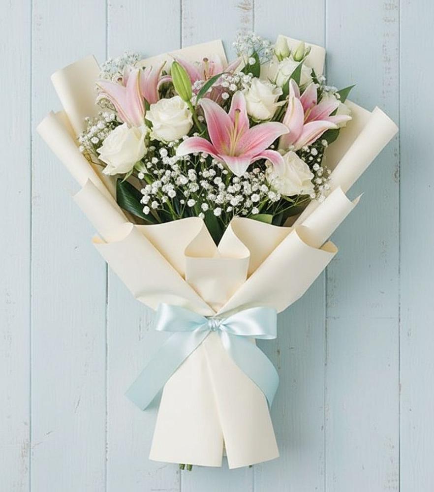 Букет цветов из: Лилии в Костерево