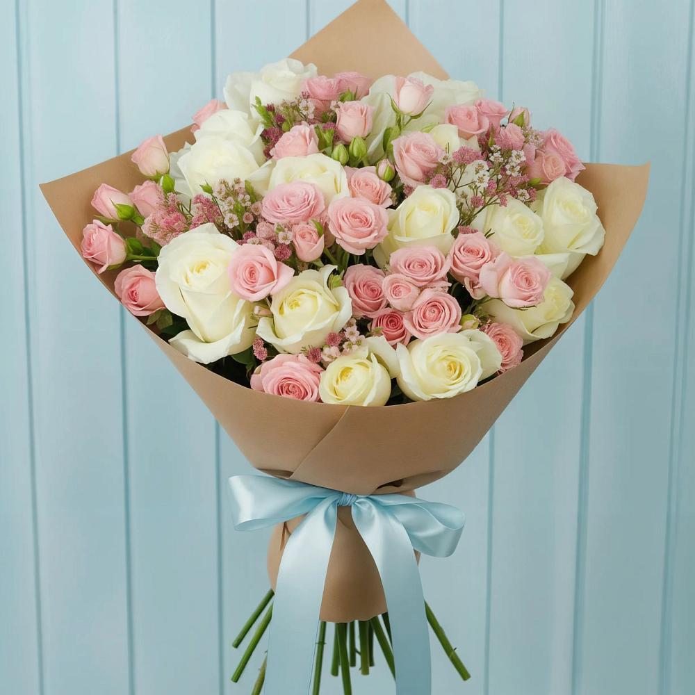 Букет цветов из: Розы в Костерево