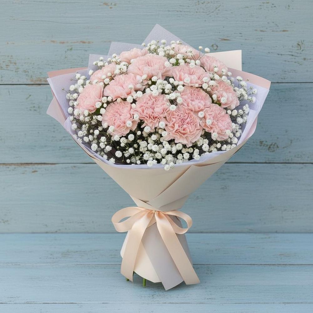 Букет цветов из: Гвоздики в Костерево