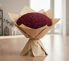 Букет 101 Красная роза в Костерево