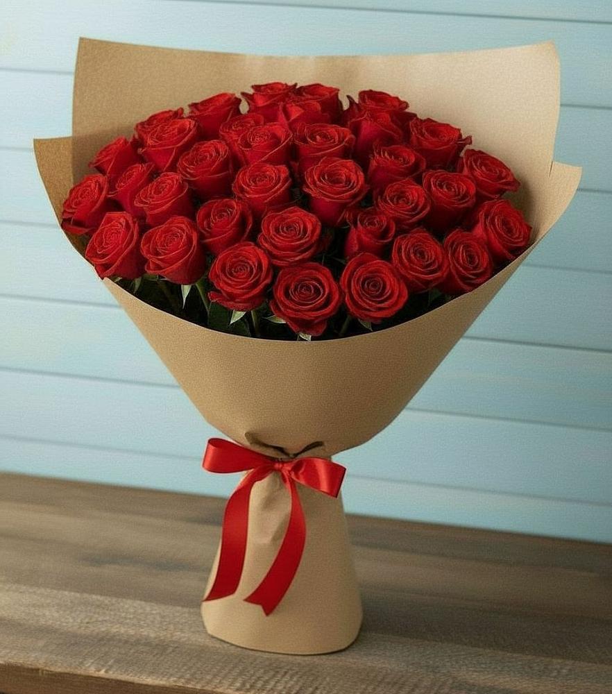 Букет Красные розы Милано в Костерево