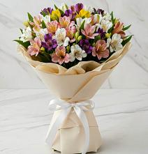Букет цветов из:  Альстромерии в Костерево