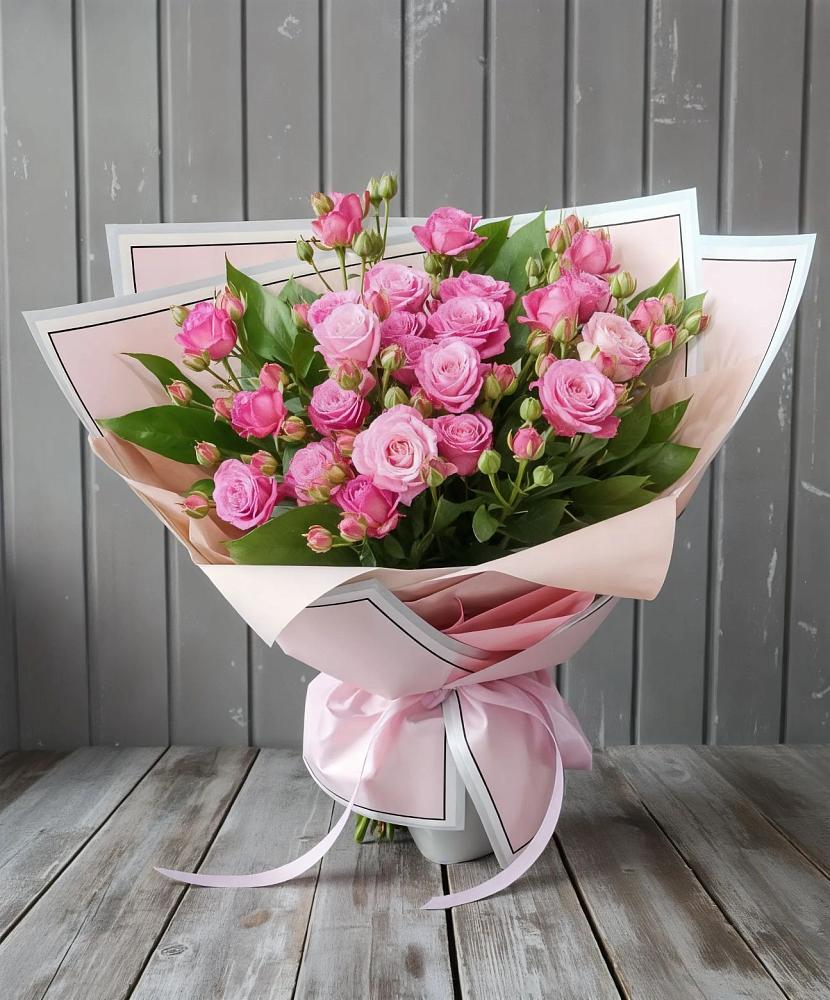 Букет Розовый кустик в Костерево