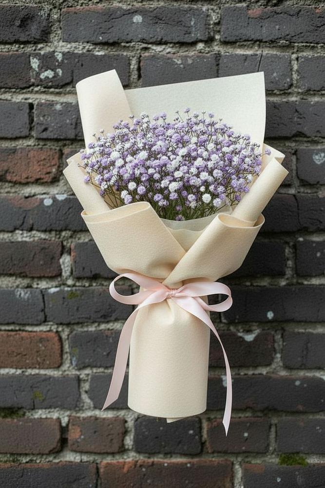 Букет цветов из: Гипсофила в Костерево