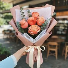 Букет цветов из:  Розы в Костерево