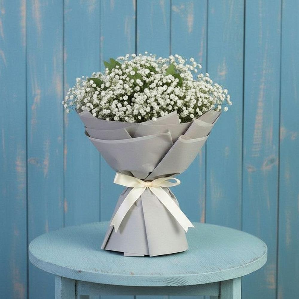 Букет цветов из: Гипсофила в Костерево