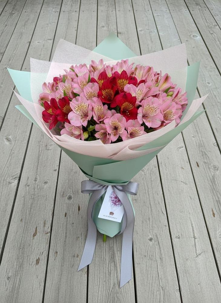 Букет цветов из: Альстромерии в Костерево
