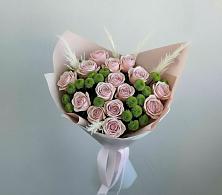 Букет цветов из:  Розы и Хризантемы #REPLACE_PRED# Костерево