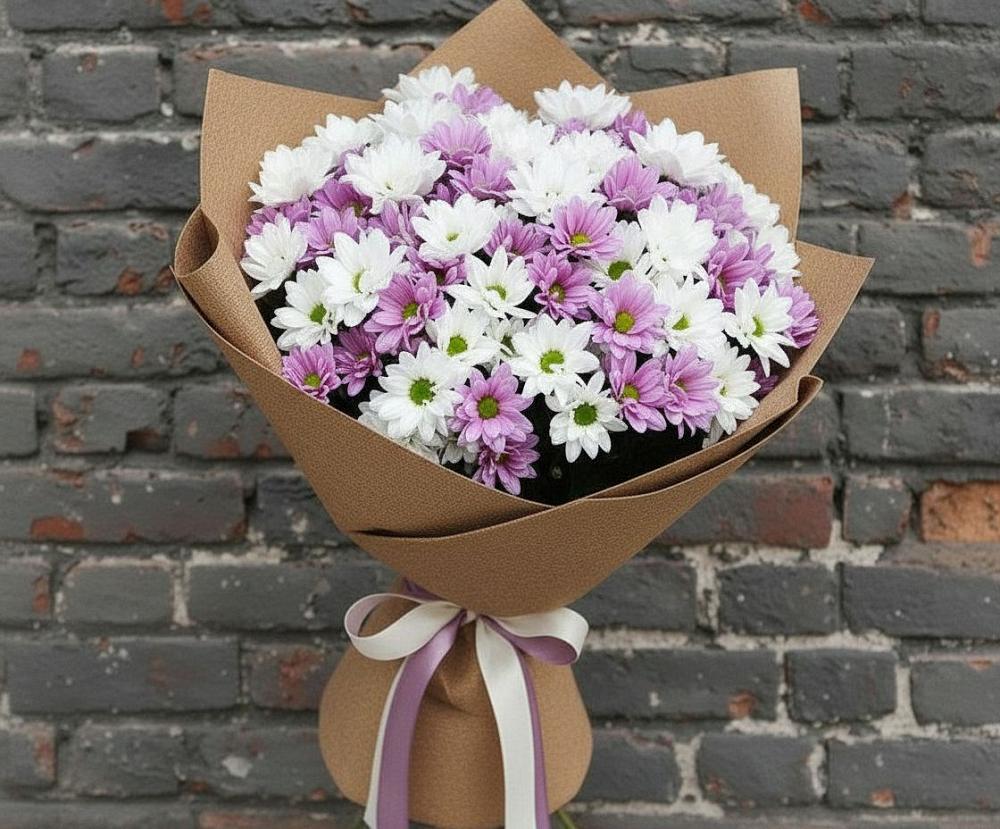 Букет цветов из: Хризантемы в Костерево