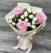 Букет цветов из:  Розы в Костерево