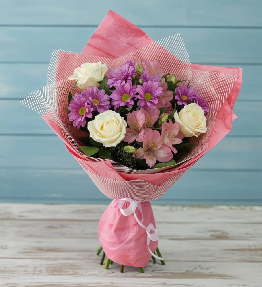 Букет цветов из: Герберы в Костерево