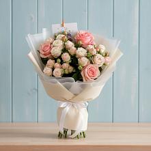 Букет цветов из:  Розы в Костерево
