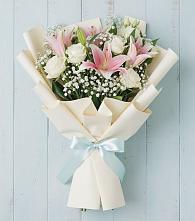 Букет цветов из:  Лилии в Костерево