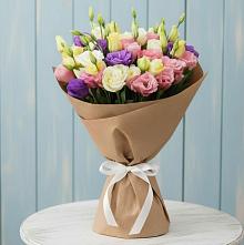 Букет цветов из:  Лизиантусы в Костерево