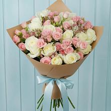 Букет цветов из:  Розы в Костерево